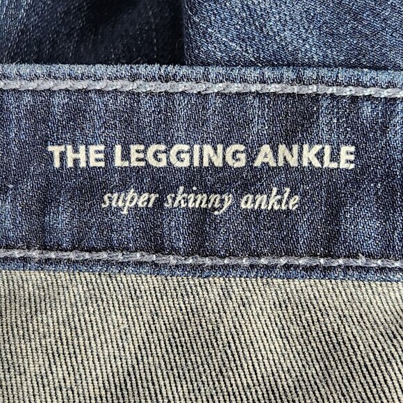 AG Adriano Goldschmied Jeans Womens 28R Blue Legging Ankle Skinny Contour 360 - Picture 10 of 11